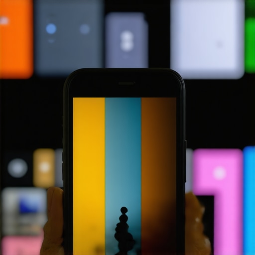 Smartphone TV Calibration Process Using a smartphone to calibrate a 4K OLED TV screen for better color accuracy