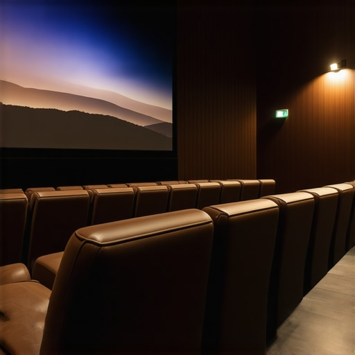 The best lighting for a dedicated home theater room setup