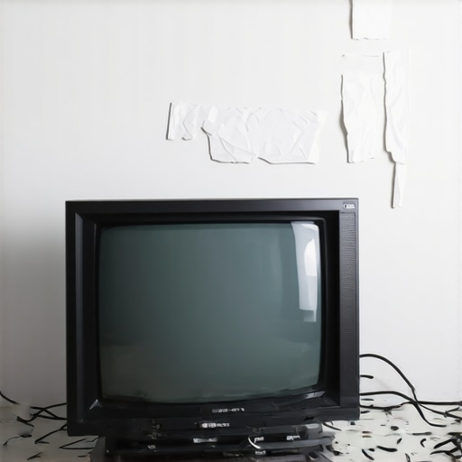 The danger of using adhesive strips for small bedroom TVs