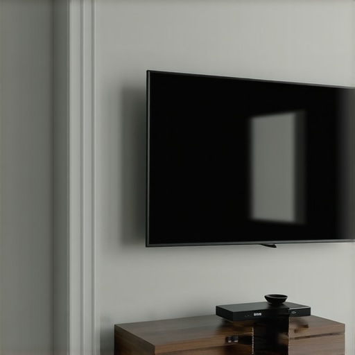 The secret to mounting a TV in a corner of a room