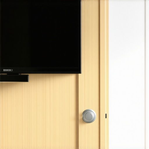 The secret to mounting a TV on a hollow core door