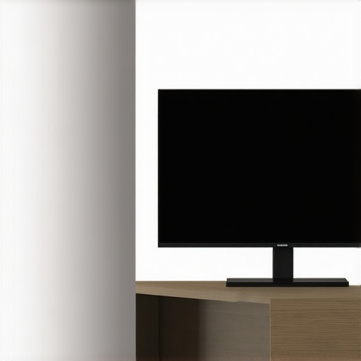 The trick to mounting a TV on a column or pillar