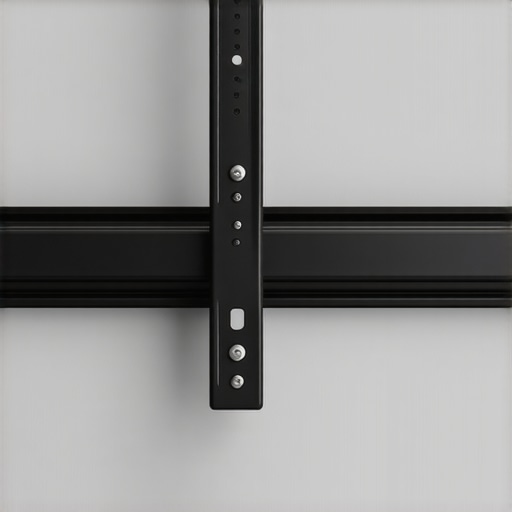 A 24-inch aluminum box level being used to ensure a TV wall mount is perfectly horizontal.