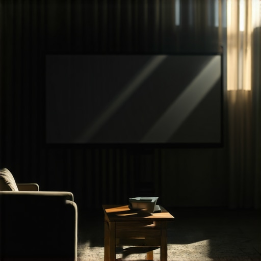 Why your projector screen looks gray when the sun hits the window